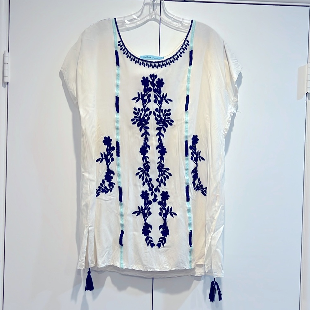 Solitaire Swim Cover Up in size M